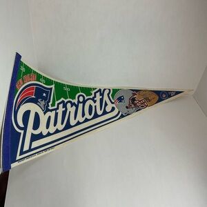 Vintage New England Patriots pennant, Made in USA, Wincraft, Edition#5, 1997